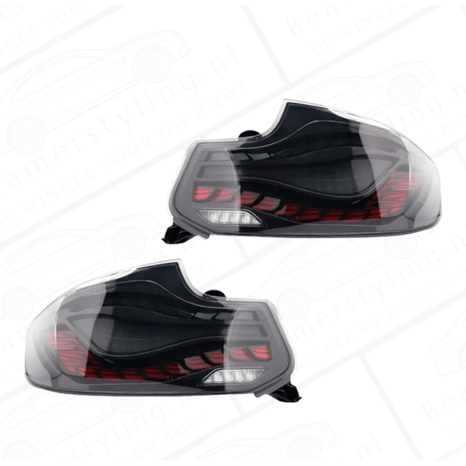 OLED Achterlichten - BMW F22 / F23 & F87 - Vol LED Dynamisch - Smoke/Rood - Beamerstyling.nl