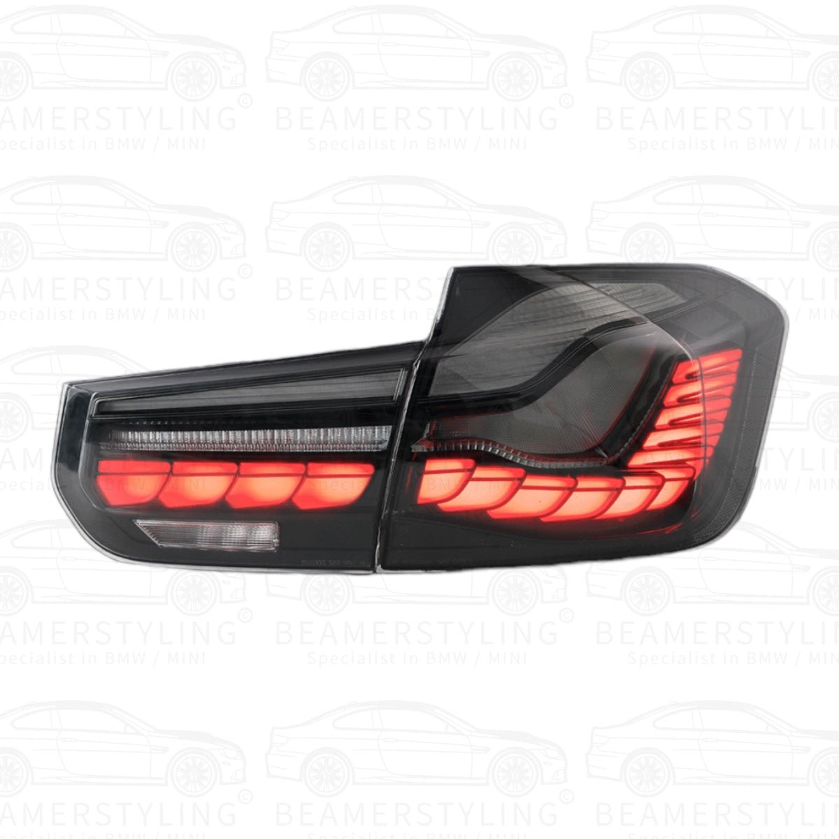 OLED Achterlichten - BMW F30 & F80 - Gts Design - Smoke | 2011-2019 - Beamerstyling.nl