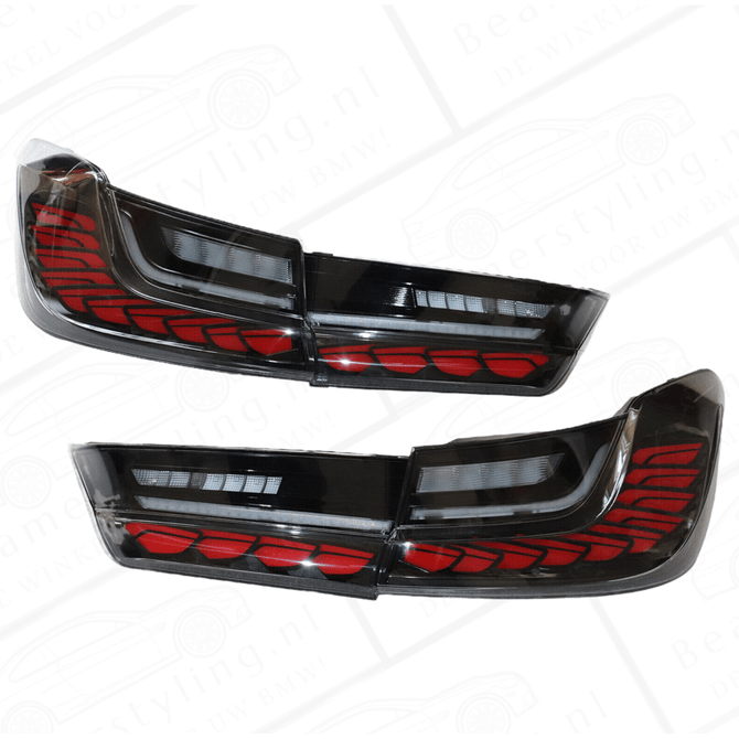 OLED Achterlichten - BMW G20 Sedan - Vol LED - Smoke/Rood - 2019-2022 - Beamerstyling.nl