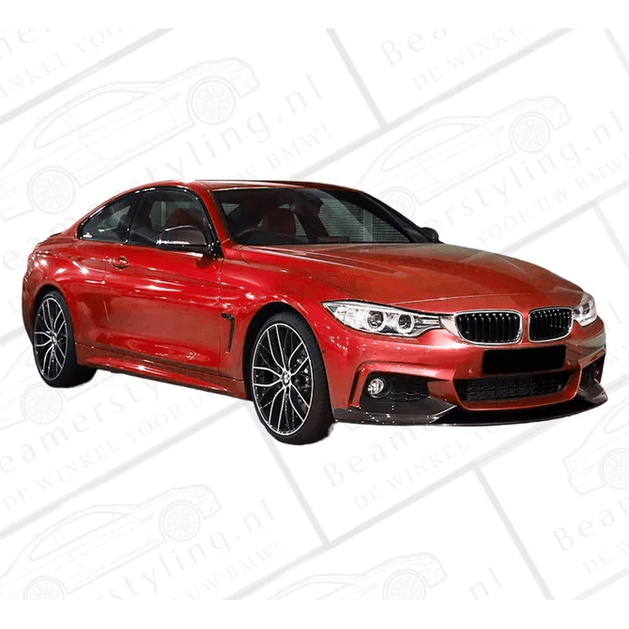 Performance Front Lip BMW F32 / F33 / F36 Carbon Look - Beamerstyling.nl