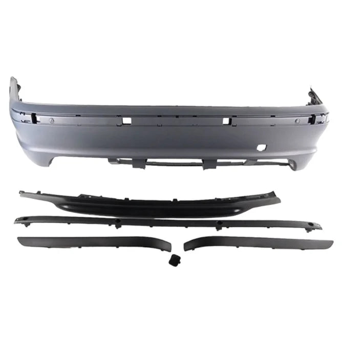 Achterbumper - BMW E46 Sedan - M Pakket Look | 1998-2005 — Zonder Parkeersensor Voorbereiding