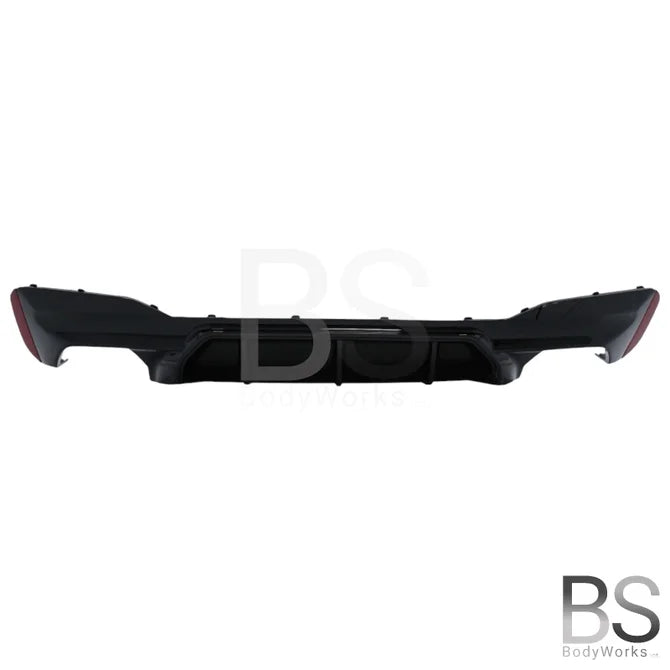 Diffuser - BMW G30 / G31 - M5 Look - Hoogglans Zwart | 17-23