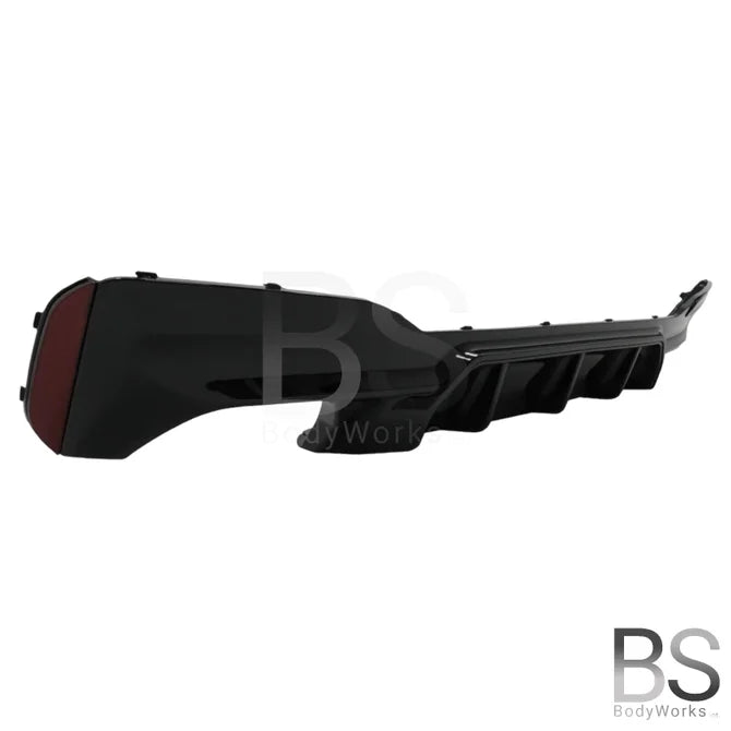 Diffuser - BMW G30 / G31 - M5 Look - Hoogglans Zwart | 17-23