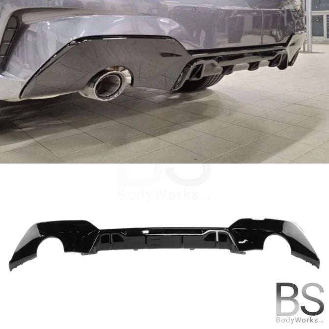 Diffuser - BMW G20 / G21 - Mp Look - Vinnen - Hoogglans Zwart | 2019-2022