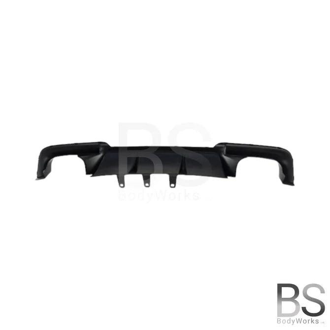 Diffuser - BMW F10 / F11 - M5 Look - Hoogglans Zwart | 10-17