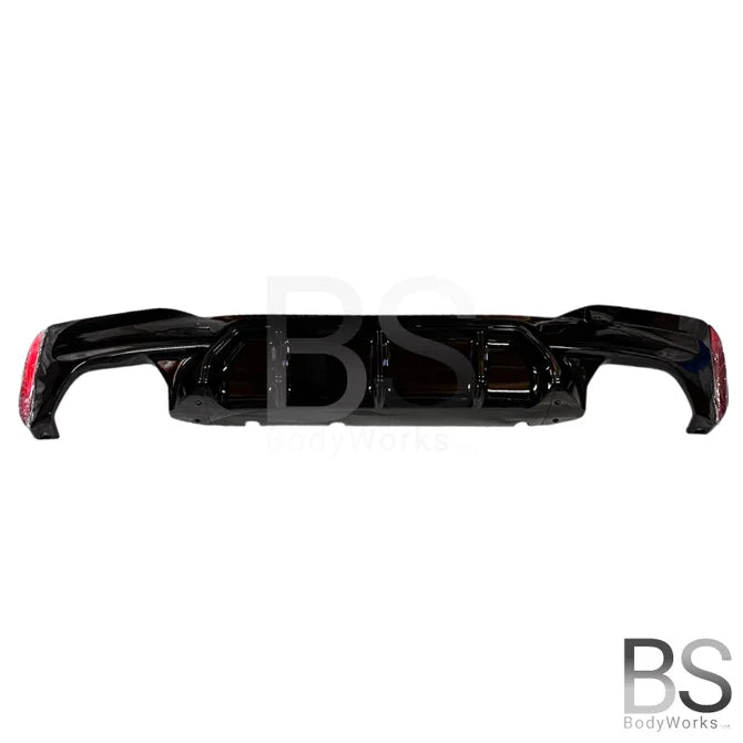 Diffuser - BMW G30 / G31 - M5 Look - Hoogglans Zwart | 17-23