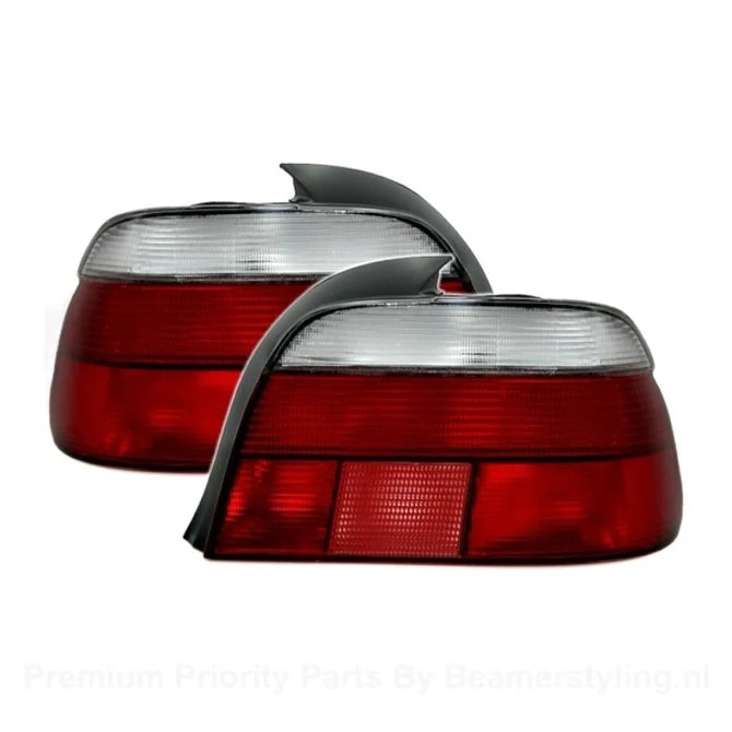 Achterlichten - BMW 5 Serie E39 Sedan - Rood/Wit | 95-00