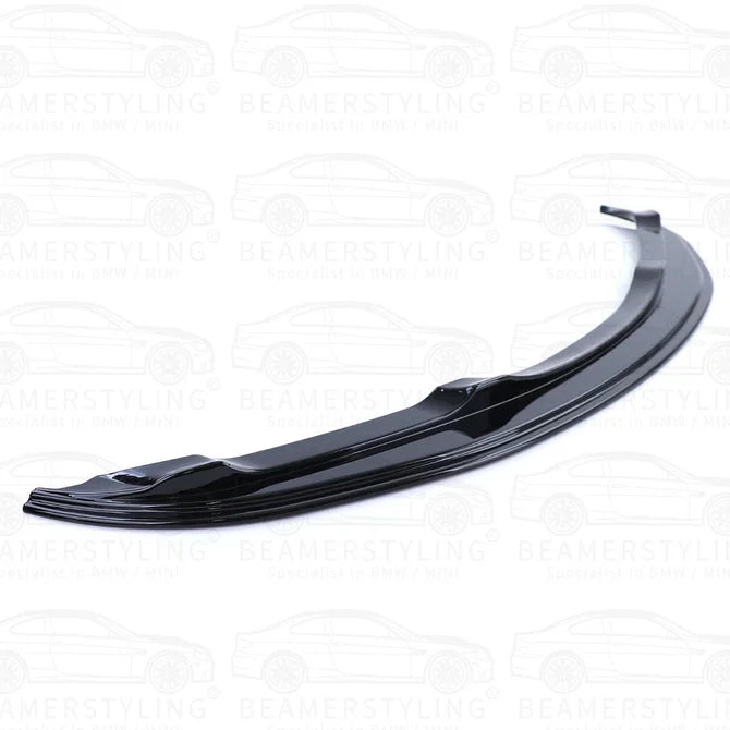 Front Lip - BMW E90 / E91 - Voor M Pakket - Hoogglans Zwart | 05-08
