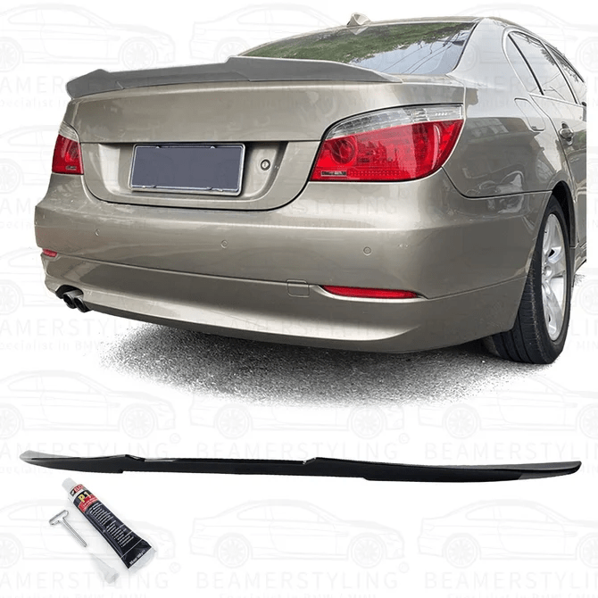 Psm Style Spoiler - BMW E60 Sedan - Hoogglans Zwart | 03 - 10 - Beamerstyling.nl
