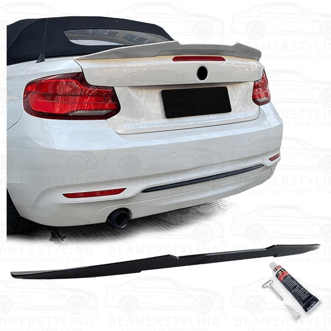 Psm Style Spoiler - BMW F23 Cabrio - Hoogglans Zwart | 13 - 22 - Beamerstyling.nl