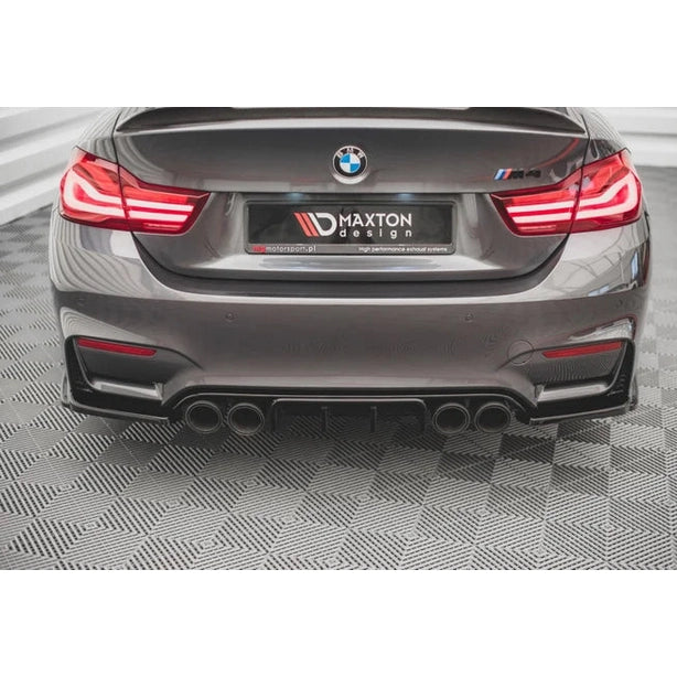 Heckstoßstangensplitter V2 - BMW M3 F80 & M4 F82/F83 - Maxton Design
