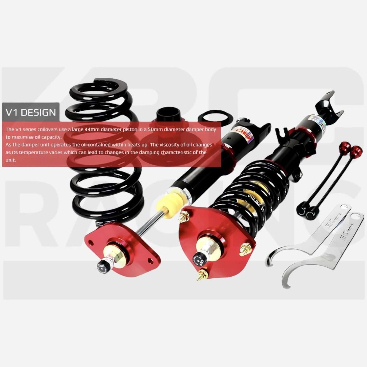 Schroefset - BMW E81/E82/E87/E88 - V1 - Va | Bc Racing - Beamerstyling.nl