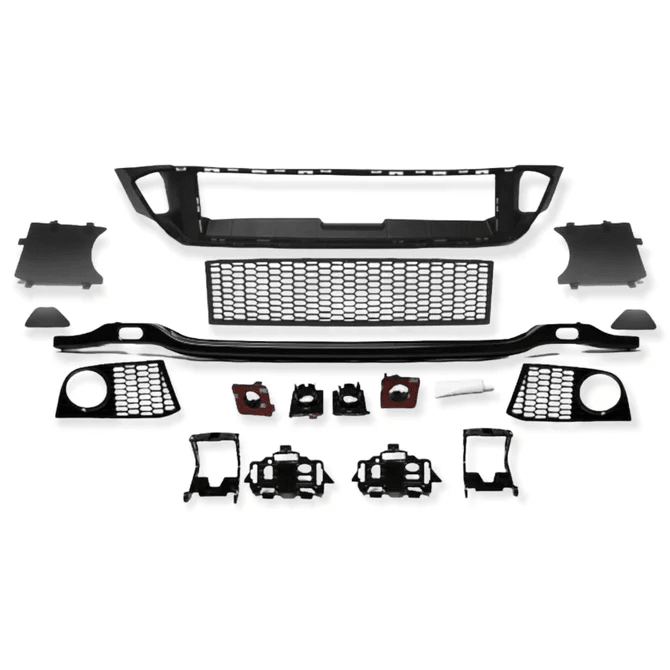 Set Grillen Compleet Voor M Pakket Voorbumper BMW 5 Serie F10 / F11 2010-2013 - Beamerstyling.nl