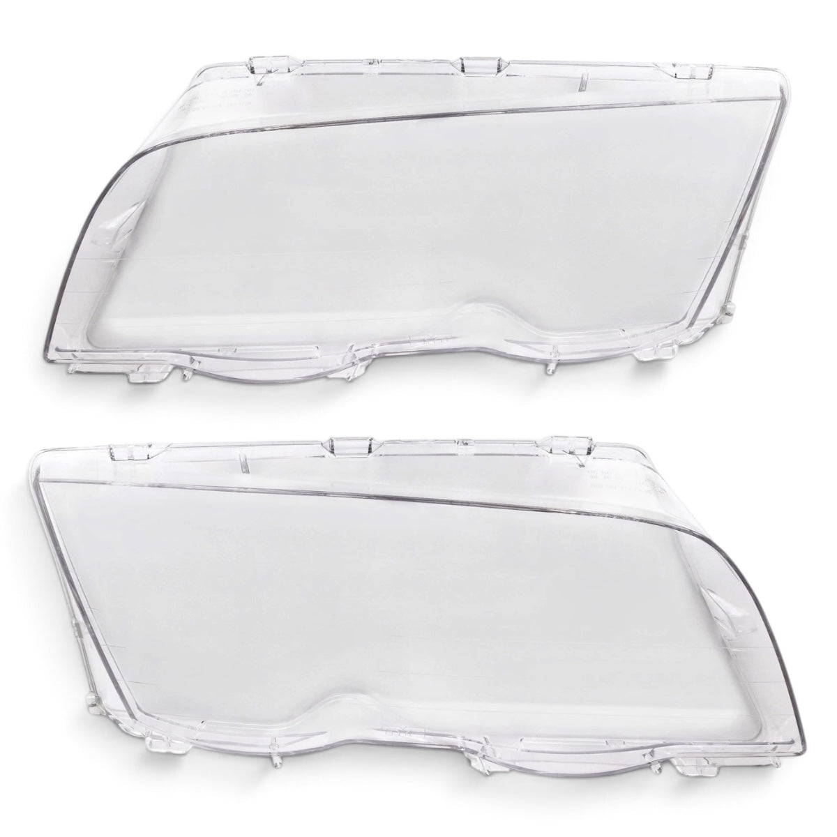 Set Koplampglazen - BMW 3 Serie E46 Sedan & Touring – Halogeen & Xenon | 1998-2001 - Beamerstyling.nl