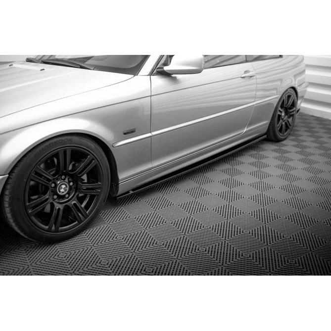 Side Skirt Extensions - BMW E46 Coupé / Cabrio - Maxton Design | 99 - 03 - Beamerstyling.nl