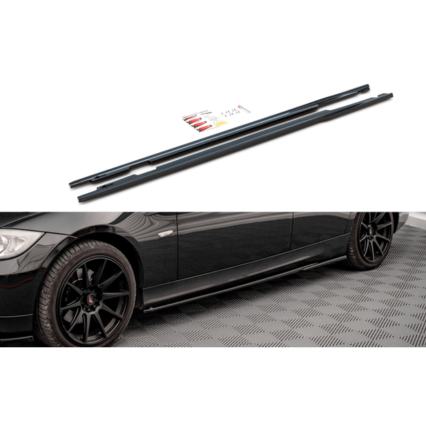 Side Skirt Extensions - BMW E90 / E91 - Maxton Design | 2005-2008 - Beamerstyling.nl