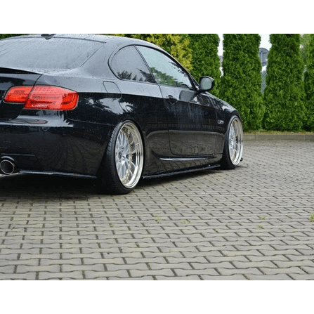 Side Skirt Extensions - BMW E92 / E93 - M Pakket - Maxton Design | 06-14 — Glanzend Zwart - Beamerstyling.nl
