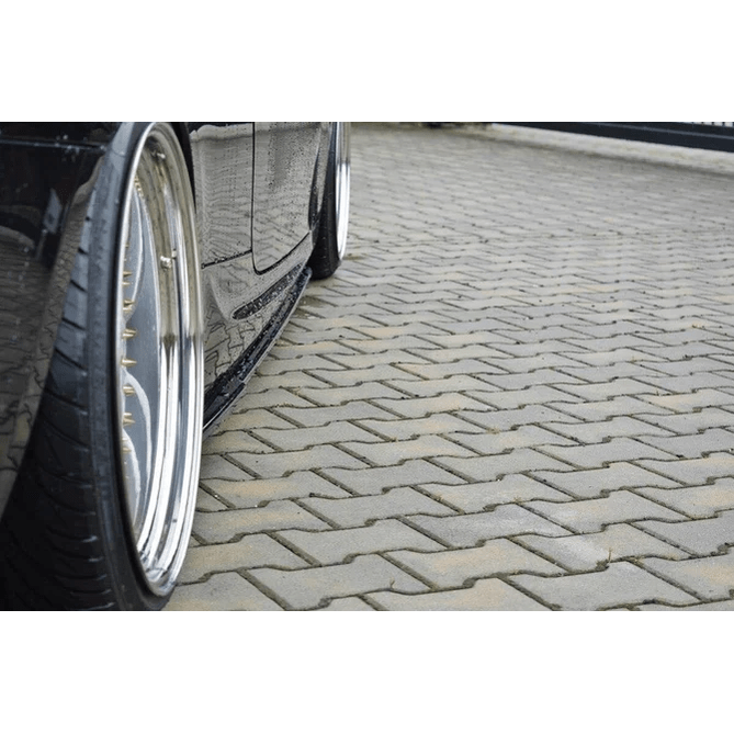Side Skirt Extensions - BMW E92 / E93 - M Pakket - Maxton Design | 06-14 — Glanzend Zwart - Beamerstyling.nl