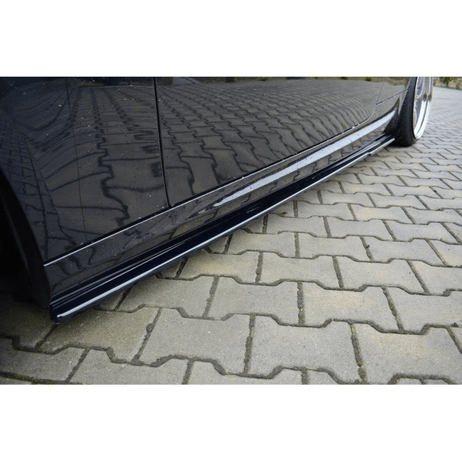 Side Skirt Extensions - BMW E92 / E93 - M Pakket - Maxton Design | 06-14 — Glanzend Zwart - Beamerstyling.nl