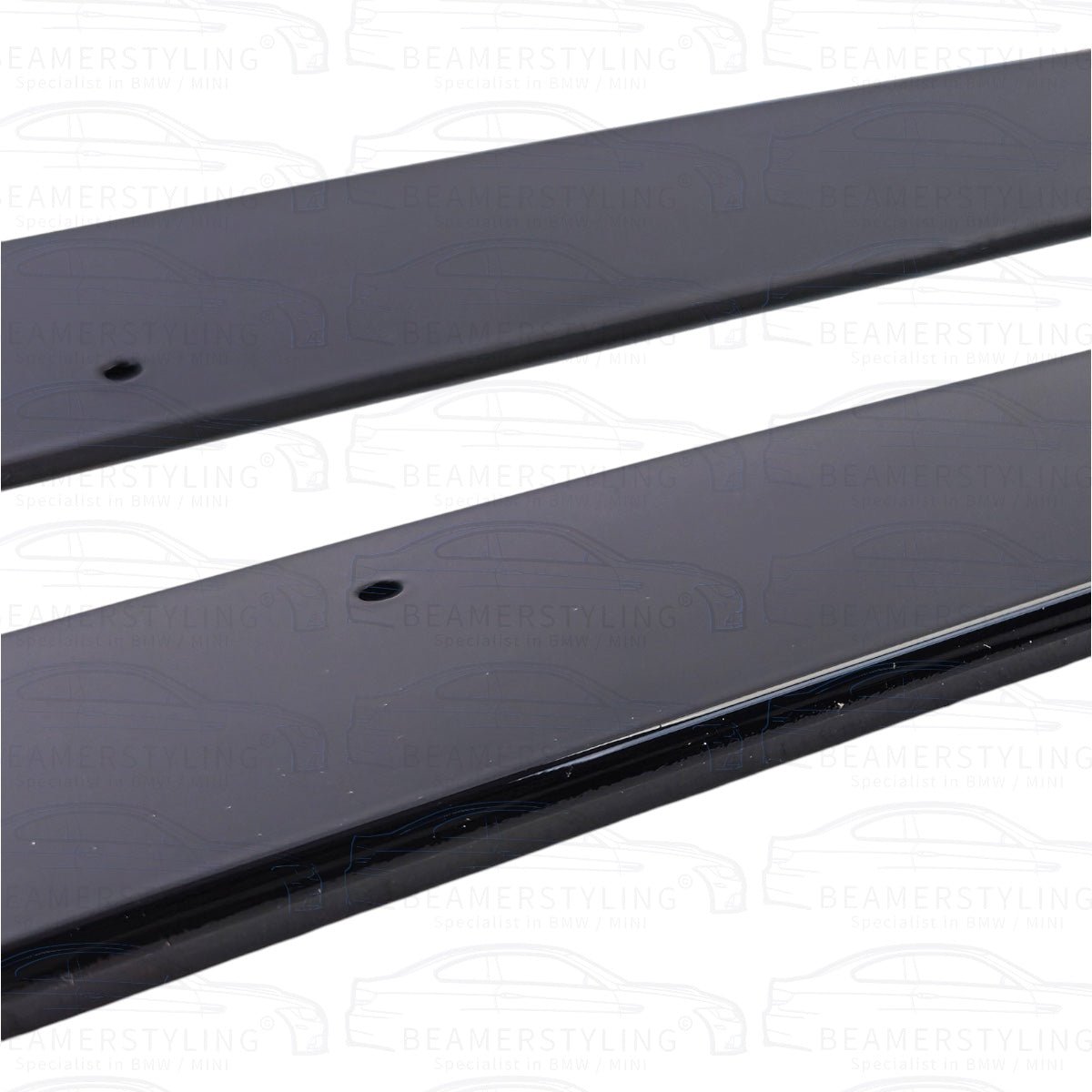 Side Skirt Extensions - BMW F20 / F21 - Hoogglans Zwart | 11 - 19 - Beamerstyling.nl