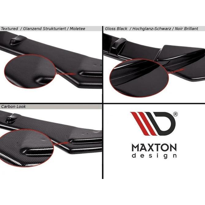 Side Skirt Extensions - BMW G30 / G31 - Maxton Design — Hoogglans Zwart - Beamerstyling.nl