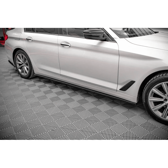 Side Skirt Extensions - BMW G30 / G31 - Maxton Design — Hoogglans Zwart - Beamerstyling.nl