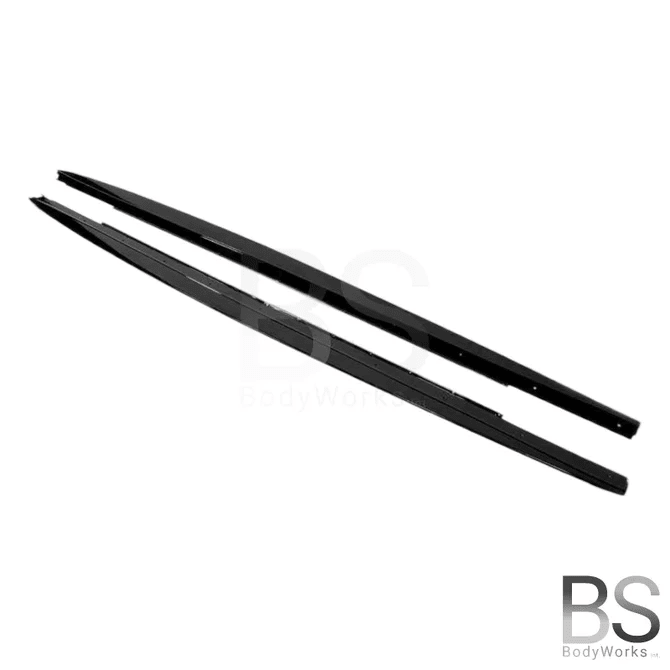 Side Skirt Extensions Bs - BMW G30 / G31 - Voor M Pakket | Hoogglans Zwart - Beamerstyling.nl