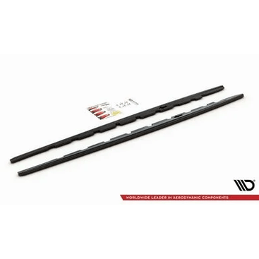 Side Skirt Extensions V1 - BMW F40 - Hoogglans Zwart - Maxton Design - Beamerstyling.nl