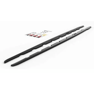 Side Skirt Extensions V2 - BMW F40 - Hoogglans Zwart - Maxton Design - Beamerstyling.nl