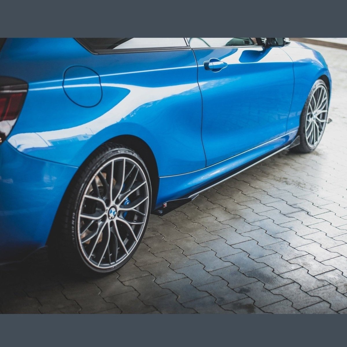 Side Skirt Extensions + Vinnen - BMW 1 Serie F21 - Street Pro - Maxton Design | 2011 - 2019 - Beamerstyling.nl