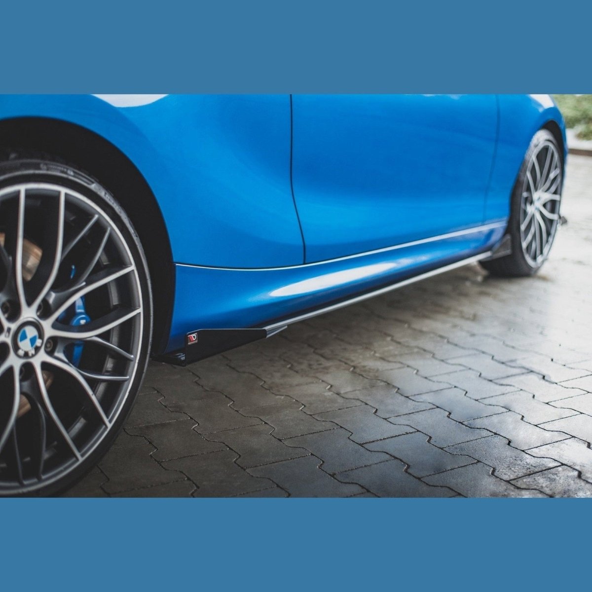 Side Skirt Extensions + Vinnen - BMW 1 Serie F21 - Street Pro - Maxton Design | 2011 - 2019 - Beamerstyling.nl