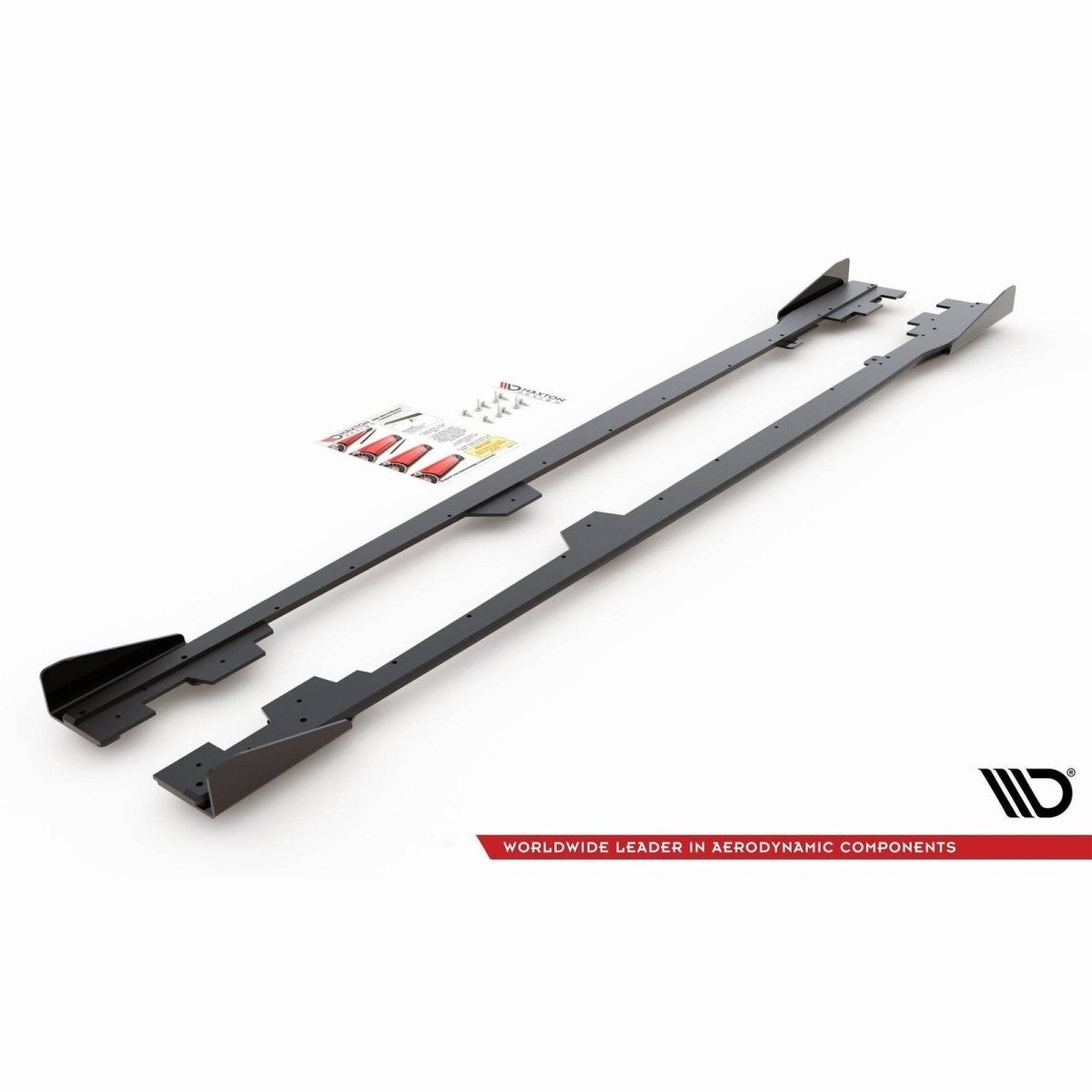 Side Skirt Extensions + Vinnen - BMW 1 Serie F21 - Street Pro - Maxton Design | 2011 - 2019 - Beamerstyling.nl