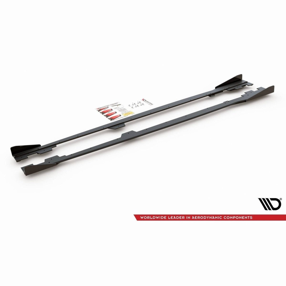 Side Skirt Extensions + Vinnen - BMW 1 Serie F21 - Street Pro - Maxton Design | 2011 - 2019 - Beamerstyling.nl