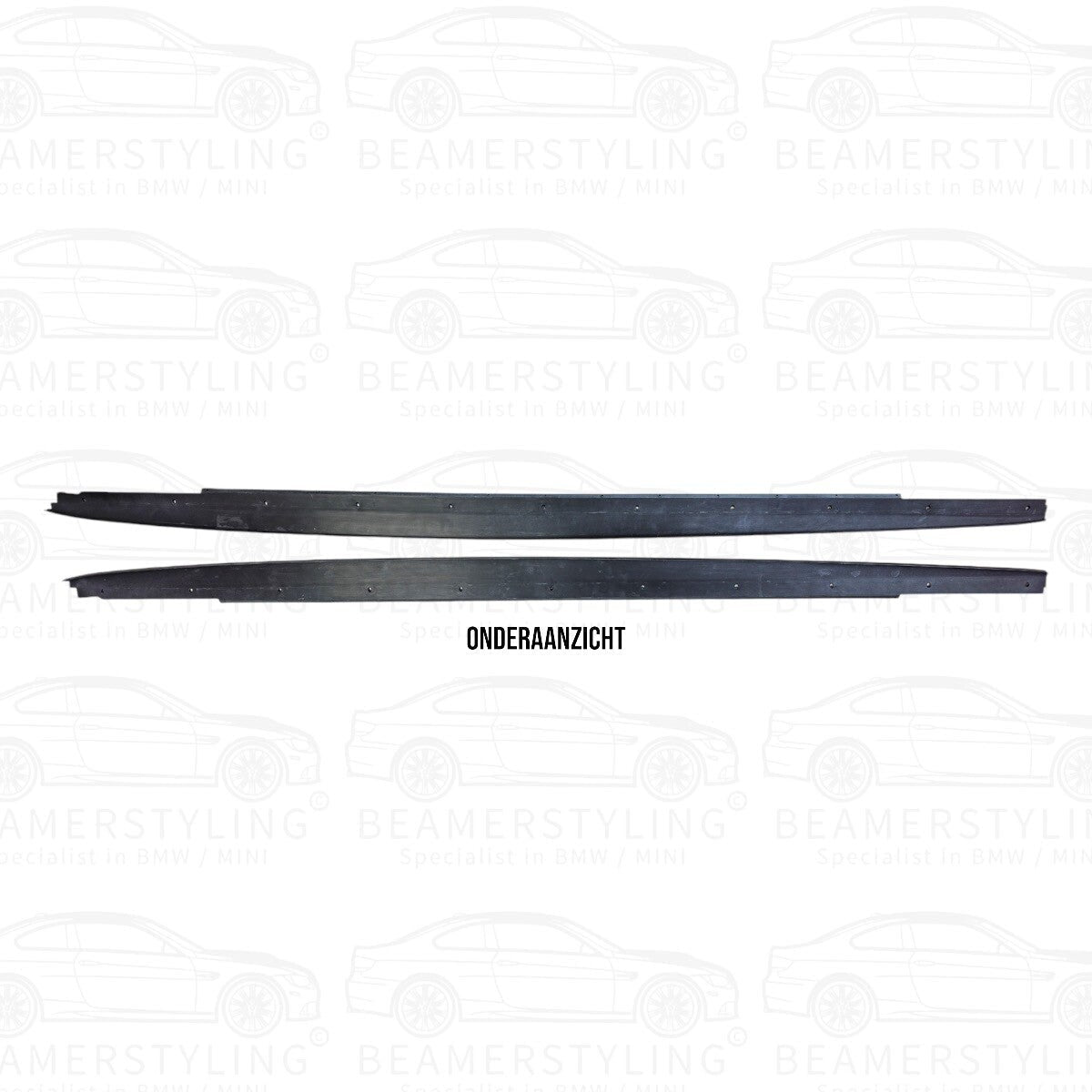 Side skirts extensions - BMW 5 Serie G30 / G31 - Hoogglans zwart | 17 - 23 - Beamerstyling.nl