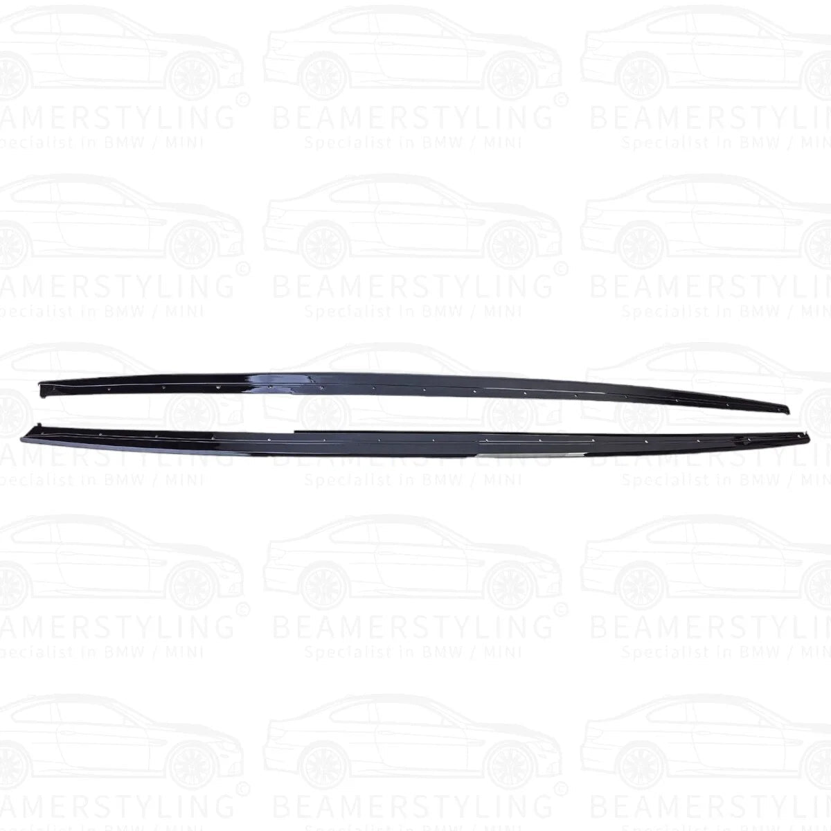 Side skirts Extensions - BMW F30 / F31 - Voor M pakket - Hoogglans zwart | 12 - 19 - Beamerstyling.nl