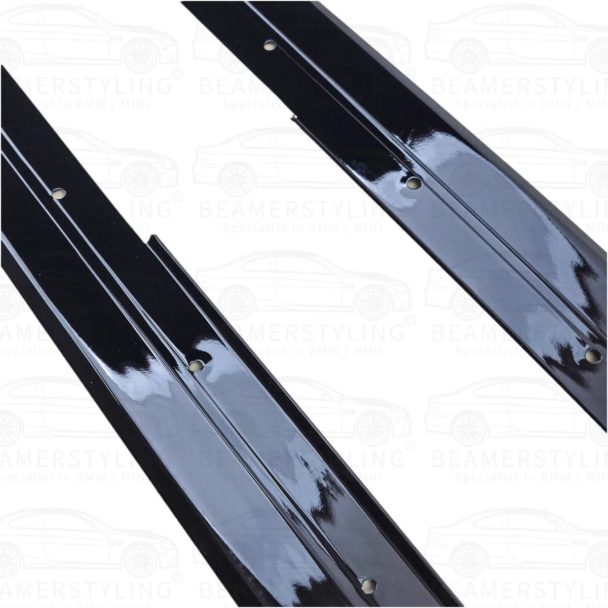 Side skirts Extensions - BMW F30 / F31 - Voor M pakket - Hoogglans zwart | 12 - 19 - Beamerstyling.nl
