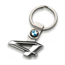 Sleutelhanger - BMW 4 Serie - Roestvrij Staal | Origineel BMW - Beamerstyling.nl
