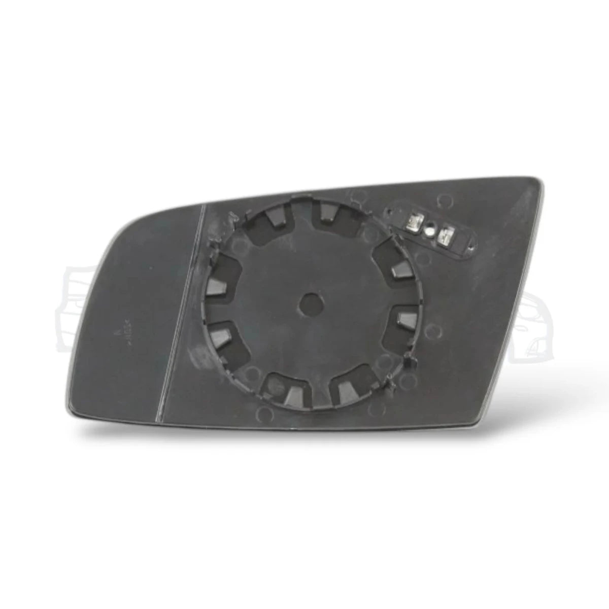 Spiegelglas - BMW E60 / E61 / E63 / E64 - Asferisch - Verwarmbaar - Blauw | 03 - 10 - Beamerstyling.nl