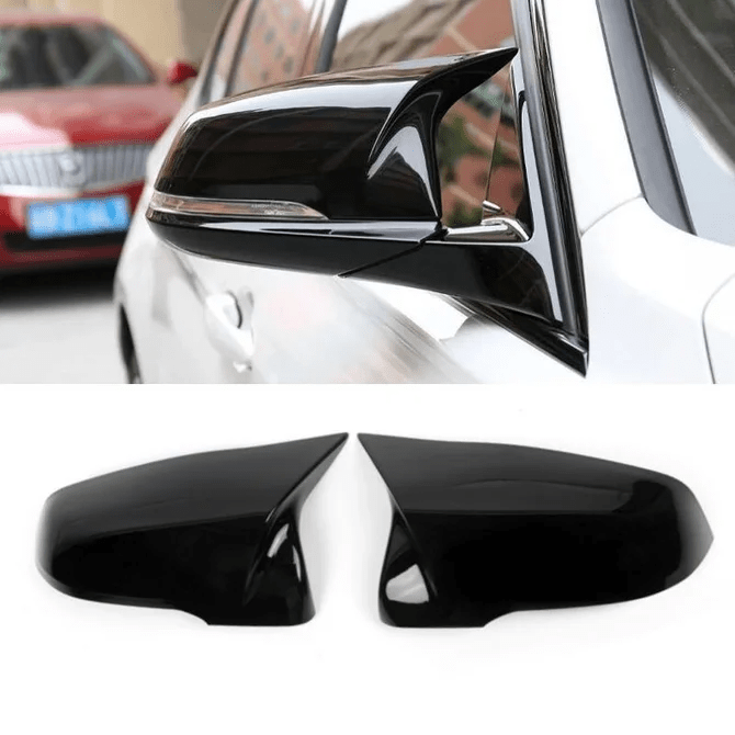 Spiegelkappen - BMW 1 Serie F40 - M Look - Hoogglans Zwart - Beamerstyling.nl