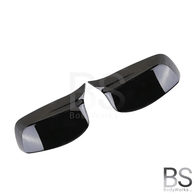Spiegelkappen - BMW E60 / E61 - M Optiek - Hoogglans Zwart | 2003-2007 - Beamerstyling.nl