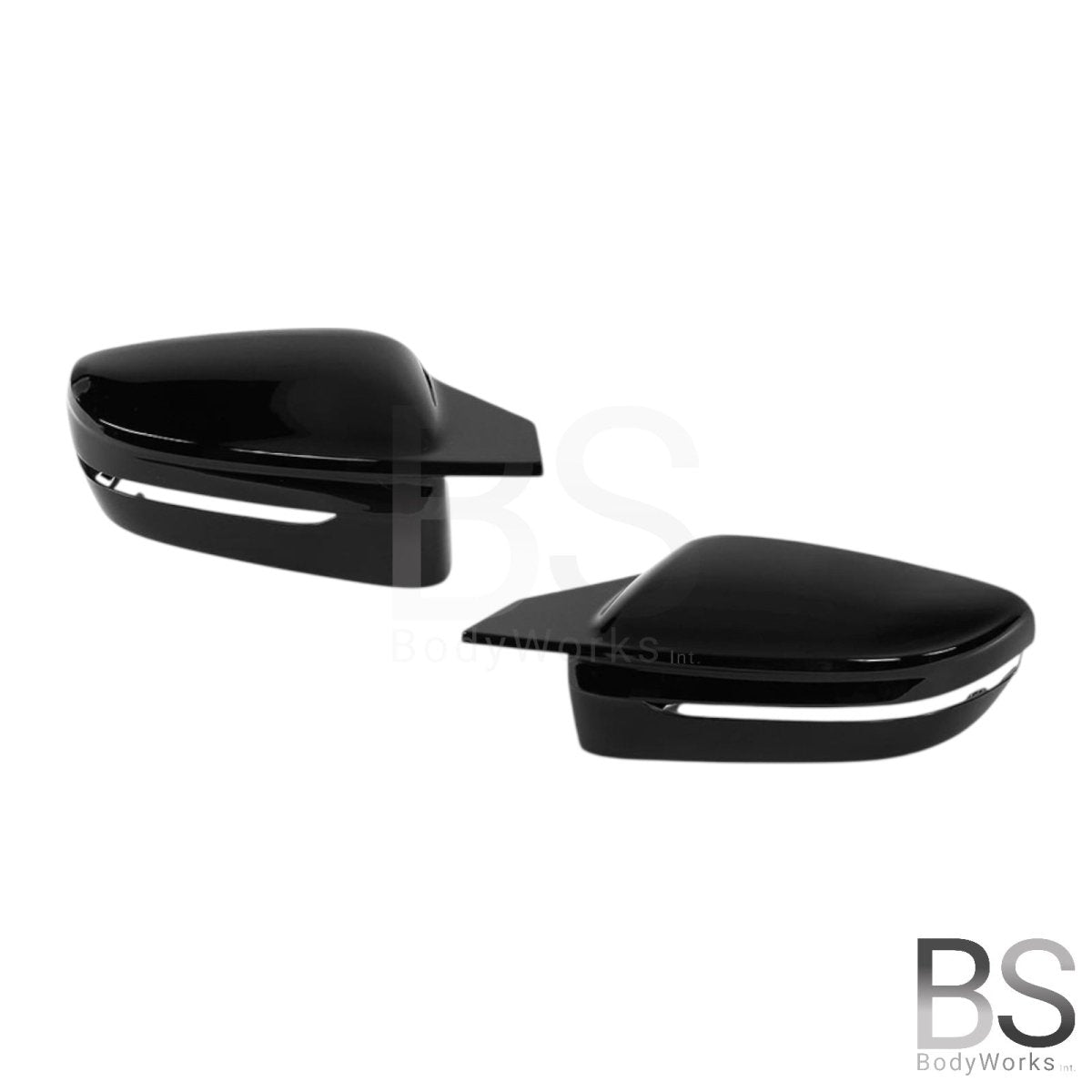 Spiegelkappen - BMW G42 / G20 / G22 / G30 / G32 / G11 / G14 - M Look V2 - Hoogglans Zwart - Beamerstyling.nl