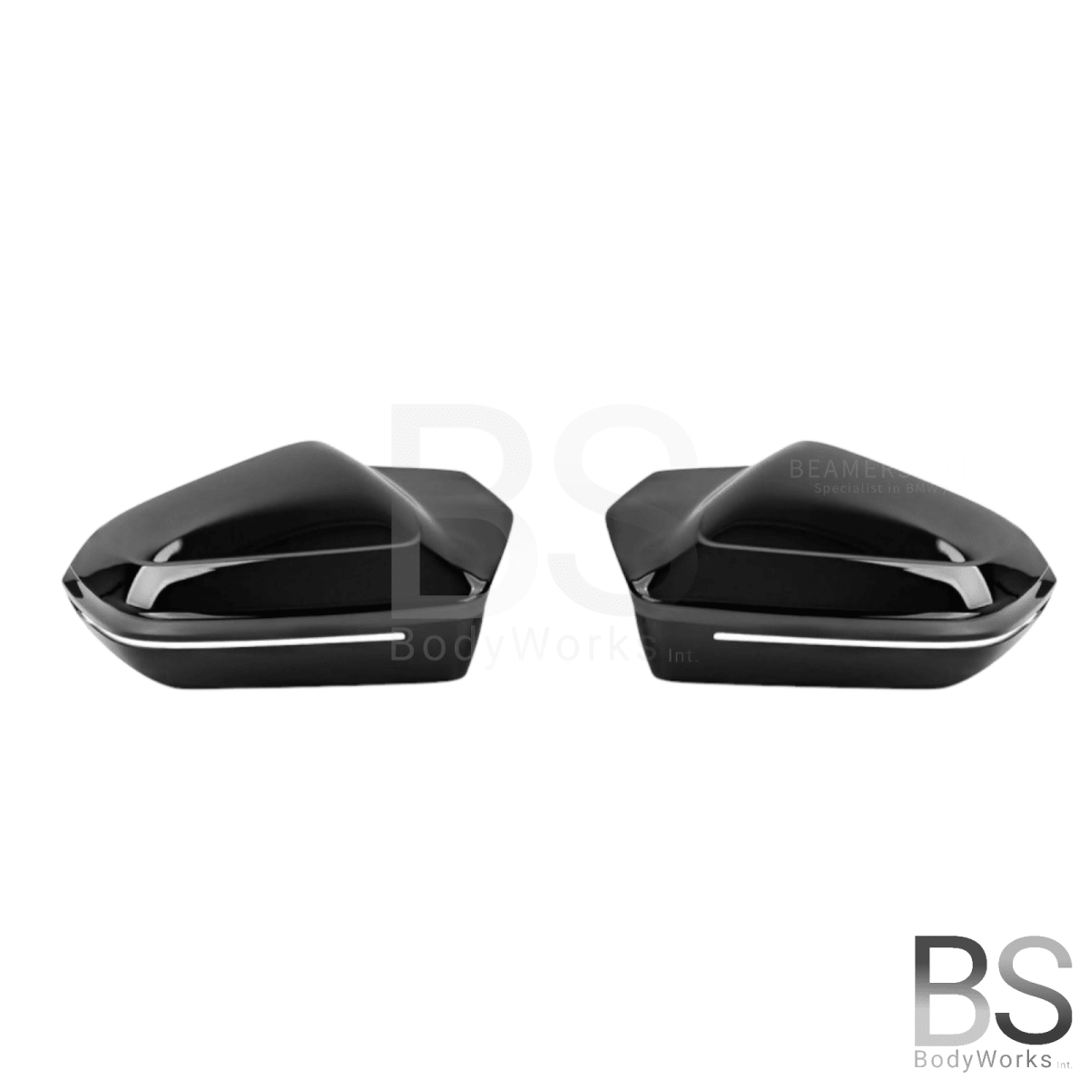 Spiegelkappen - BMW G60 / G61 / G90 / G99 - M Look - Hoogglans Zwart | 23+ - Beamerstyling.nl