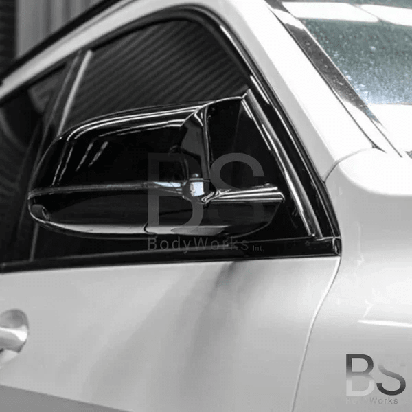 Spiegelkappen - BMW Ix3 G08 - M Look - Hoogglans Zwart | 2020 - 2021 - Beamerstyling.nl