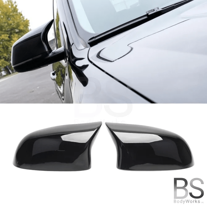 Spiegelkappen - BMW X5 F15 - M Look - Hoogglans Zwart | 2013 - 2018 - Beamerstyling.nl