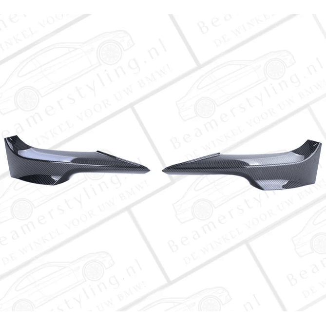 Splitters - BMW E92 / E93 - Voor M Pakket - Carbon Look | 2006-2010 - Beamerstyling.nl