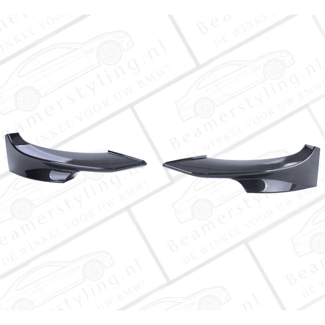 Splitters - BMW E92 / E93 - Voor M Pakket - Carbon Look | 2010-2014 - Beamerstyling.nl