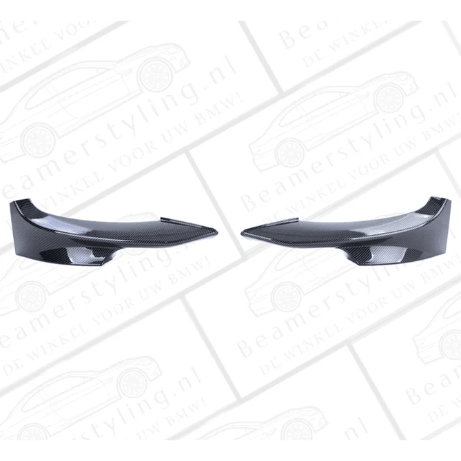 Splitters - BMW E92 / E93 - Voor M Pakket - Carbon Look | 2010-2014 - Beamerstyling.nl