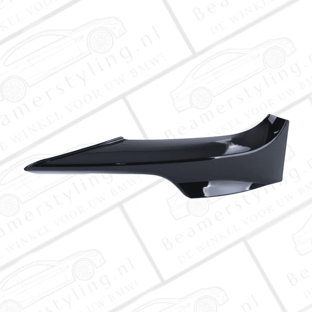 Splitters - BMW E92 / E93 - Voor M Pakket - Hoogglans Zwart | 2006-2010 - Beamerstyling.nl