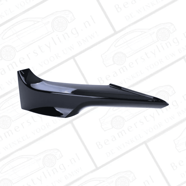 Splitters - BMW E92 / E93 - Voor M Pakket - Hoogglans Zwart | 2006-2010 - Beamerstyling.nl