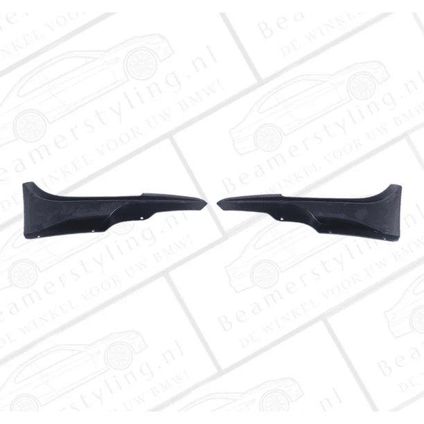 Splitters - BMW E92 / E93 - Voor M Pakket - Hoogglans Zwart | 2006-2010 - Beamerstyling.nl